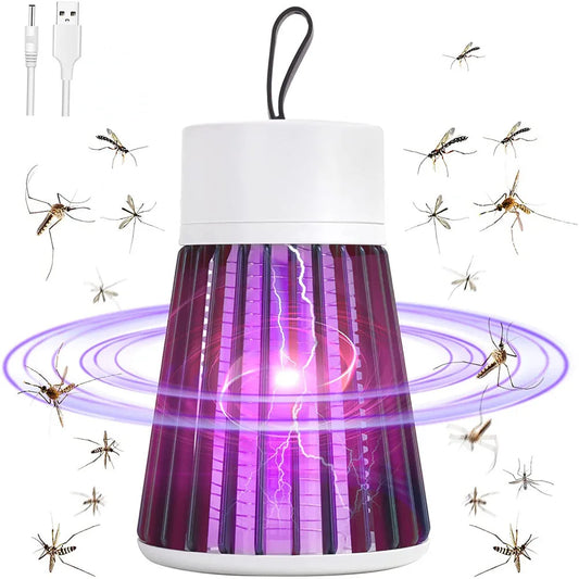 BuzzAway | Bærbar elektrisk fluefelle og insektfelle for camping